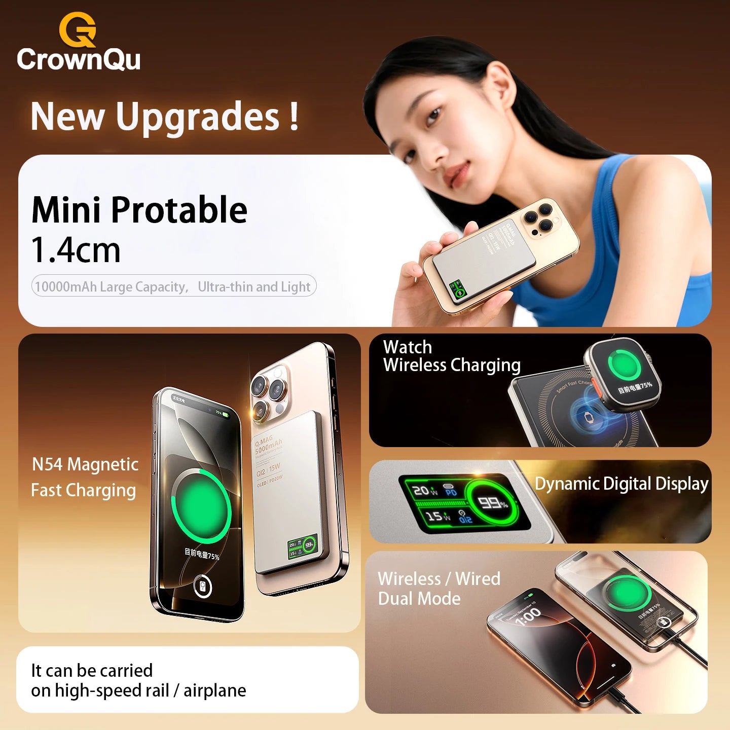 MagCharge Wireless Powerbank